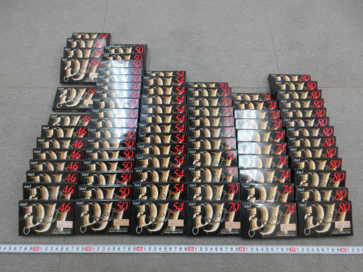 M【5-1】◎23 電気店在庫品 TDK カセットテープ ノーマル DJ1 M【5-1】◎23 電気店在庫品 TDK カセットテープ ノーマル DJ1