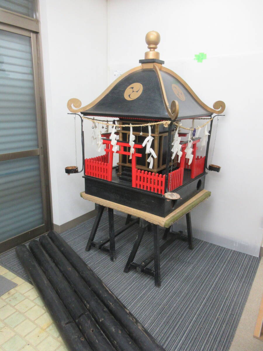 M【4-17】☆6 岩手県盛岡市引き取り歓迎 大人用 みこし 神輿 M【4-17】☆6 岩手県盛岡市引き取り歓迎 大人用 みこし 神輿