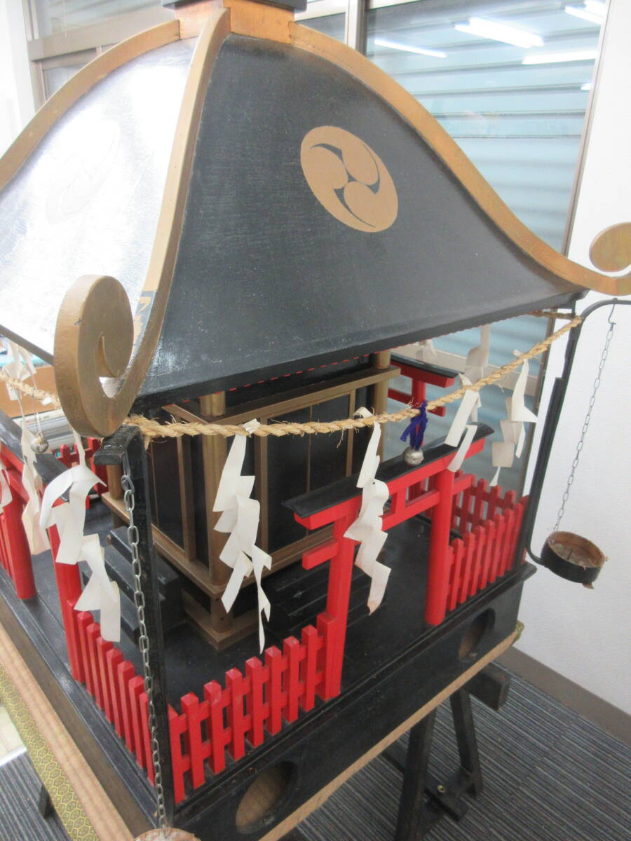 M【4-17】☆6 岩手県盛岡市引き取り歓迎 大人用 みこし 神輿 M【4-17】☆6 岩手県盛岡市引き取り歓迎 大人用 みこし 神輿