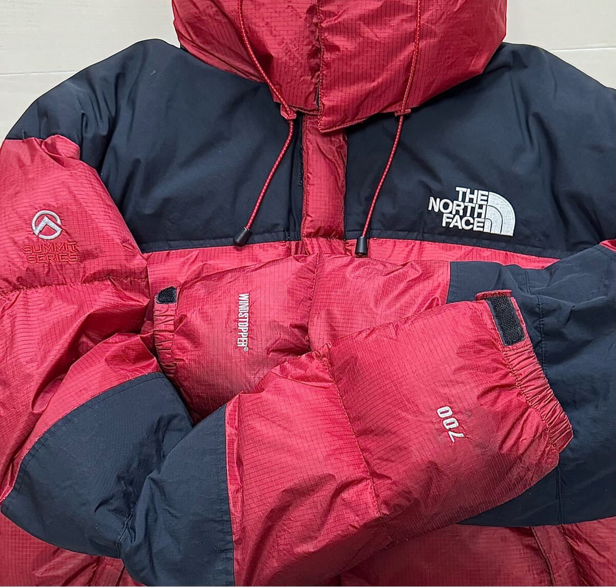 THE NORTH FACE☆XL BALTRO JACKET SUMNIT 700FP WINDSTOPPER THE NORTH FACE☆XL BALTRO JACKET SUMNIT 700FP WINDSTOPPER