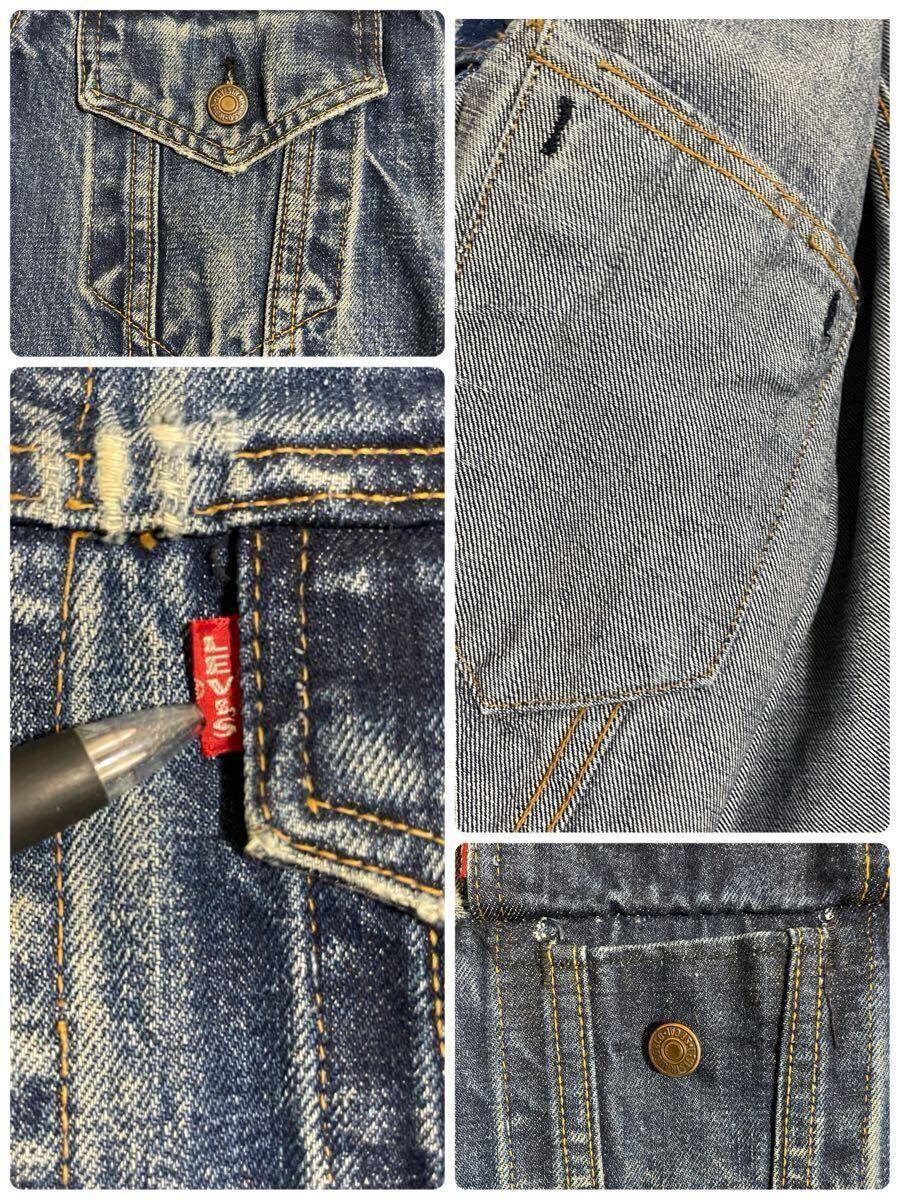 超Bigサイズ Levi's 70505 4th ビッグE Vintage オリジナル 60s 超Bigサイズ Levi's 70505 4th ビッグE Vintage オリジナル 60s