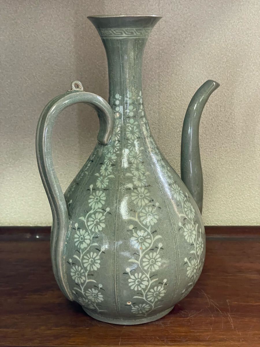 高麗青磁 水注 中国美術 朝鮮 韓国 高麗 李朝 花器 骨董品 美術 高麗青磁 水注 中国美術 朝鮮 韓国 高麗 李朝 花器 骨董品 美術