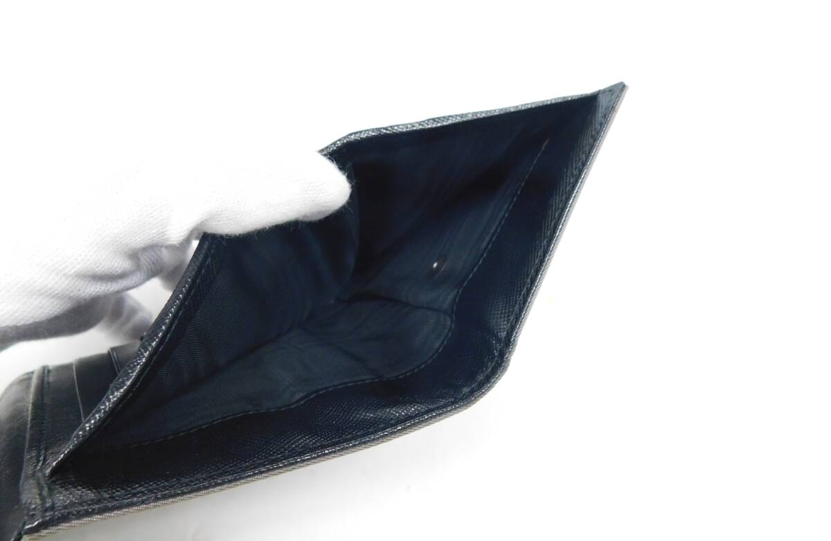 PRADA プラダ △ 三つ折り財布 テスート グレー CHIACCIO 三角 PRADA プラダ △ 三つ折り財布 テスート グレー CHIACCIO 三角