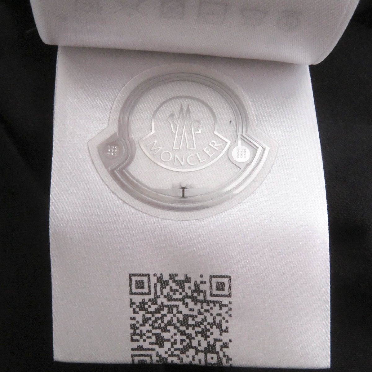 極美品□MONCLER モンクレール 25SS SS TSHIRT コットン Slim Fit ロゴワッペン トリコロール 半袖Ｔシャツ ブラック S 正規(guī)品 メンズ