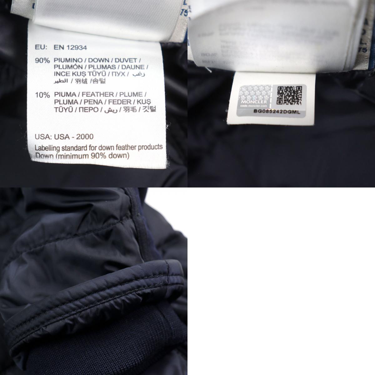 美品○MONCLER モンクレール 420914139285 53227 RYAN ロゴ 美品○MONCLER モンクレール 420914139285 53227 RYAN ロゴ
