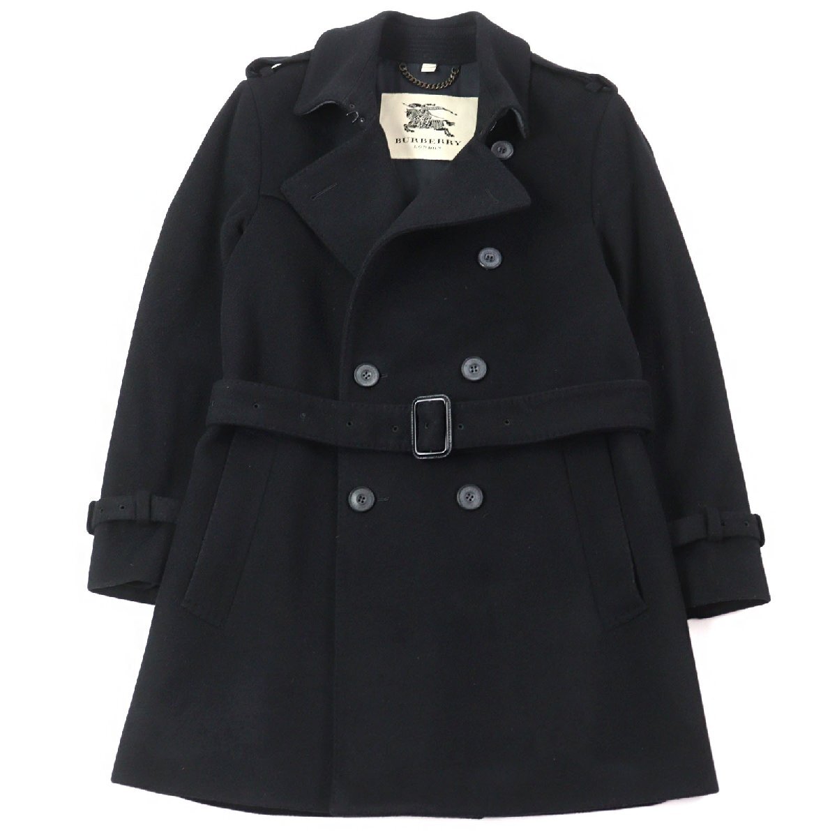 Burberry London トレンチコート　黒 中古・古着通販】BURBERRY LONDON (バーバリーロンドン