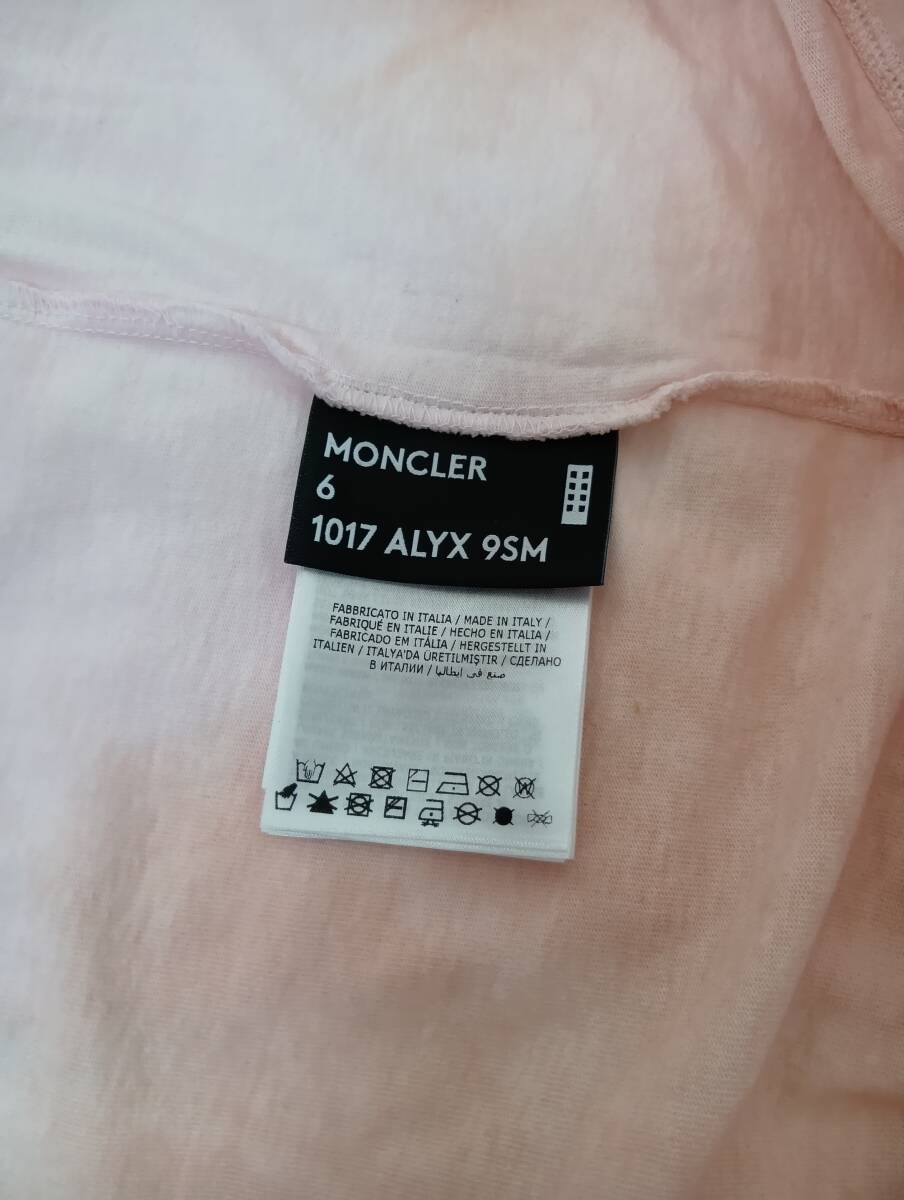 MONCLER × 1017 ALYX 9 SM / モンクレール アリクス ロンT 長袖T MONCLER × 1017 ALYX 9 SM / モンクレール アリクス ロンT 長袖T
