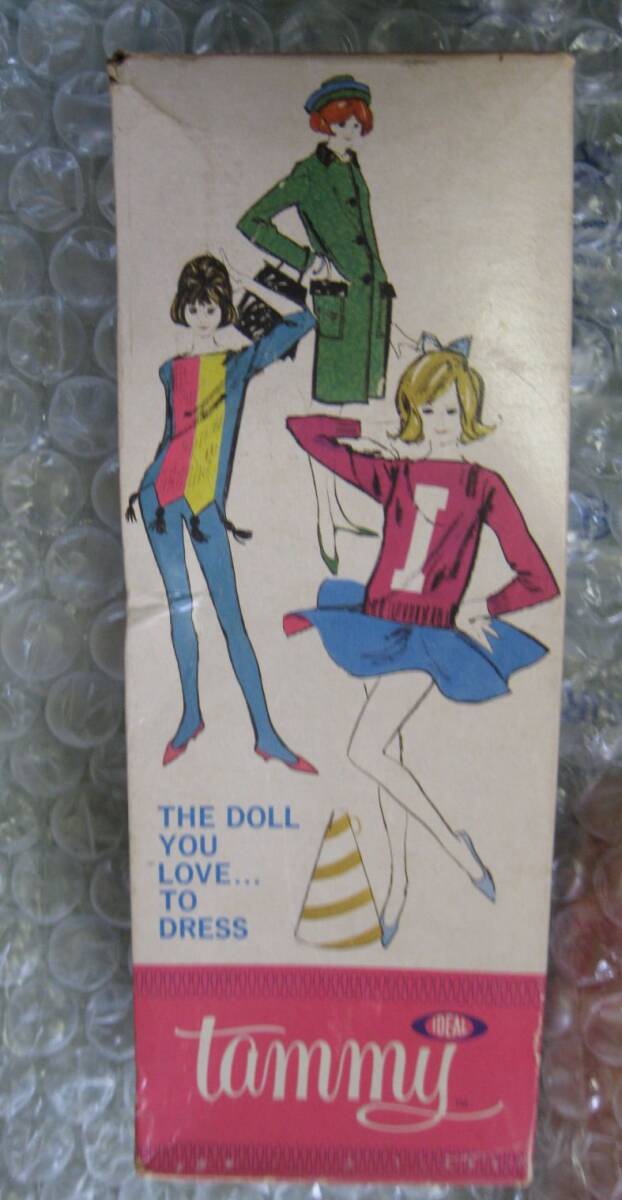 レア品 IDEAL社 タミーちゃん 着せ替え人形 1960年代(着せかえ レア品 IDEAL社 タミーちゃん 着せ替え人形 1960年代(着せかえ