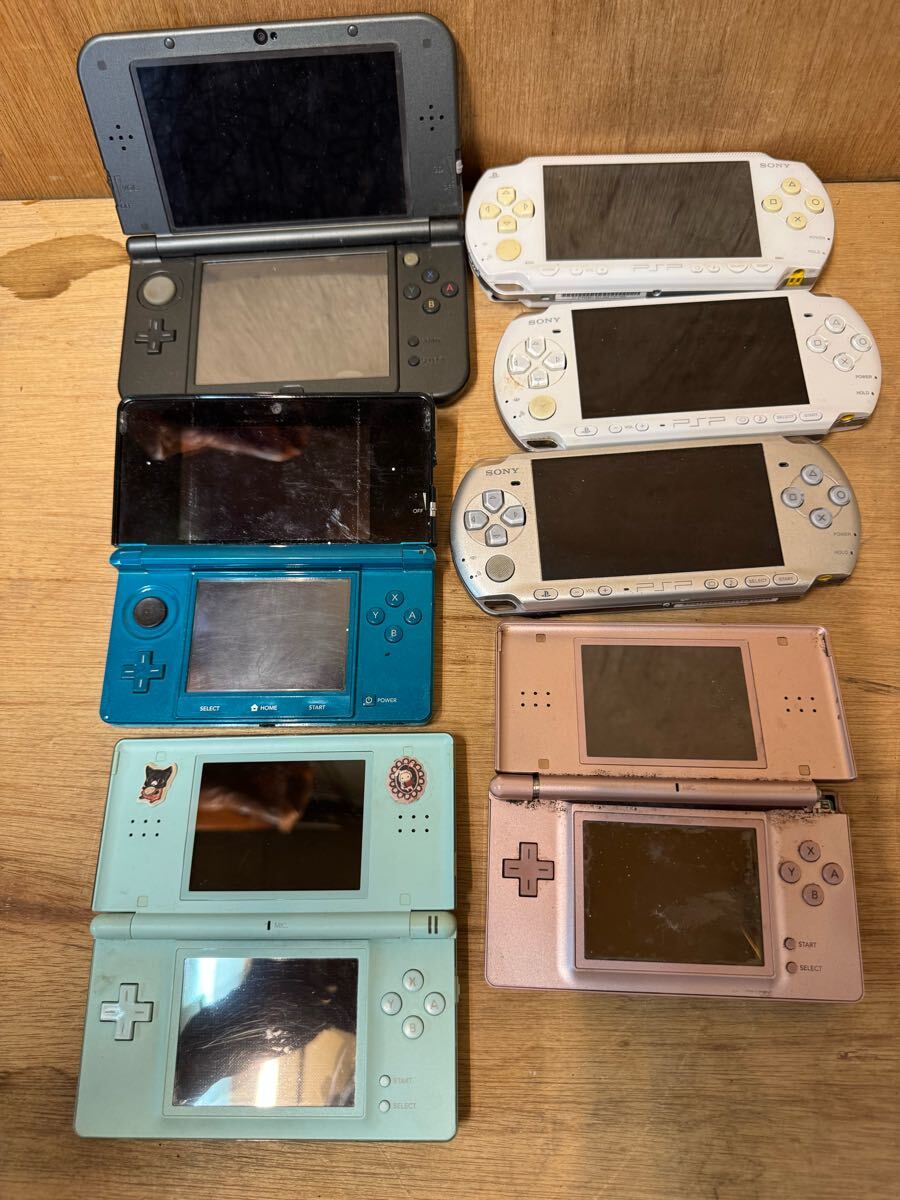 New Nintendo 3DLL PSP 3000/2000/1000 他など 作動未確認 New Nintendo 3DLL PSP 3000/2000/1000 他など 作動未確認