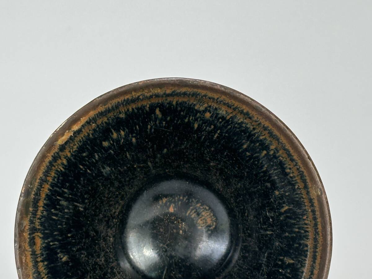 UA20S13 中国美術 天目茶碗 黒茶碗 建窯 曜変 油滴 禾目 茶道具 UA20S13 中国美術 天目茶碗 黒茶碗 建窯 曜変 油滴 禾目 茶道具