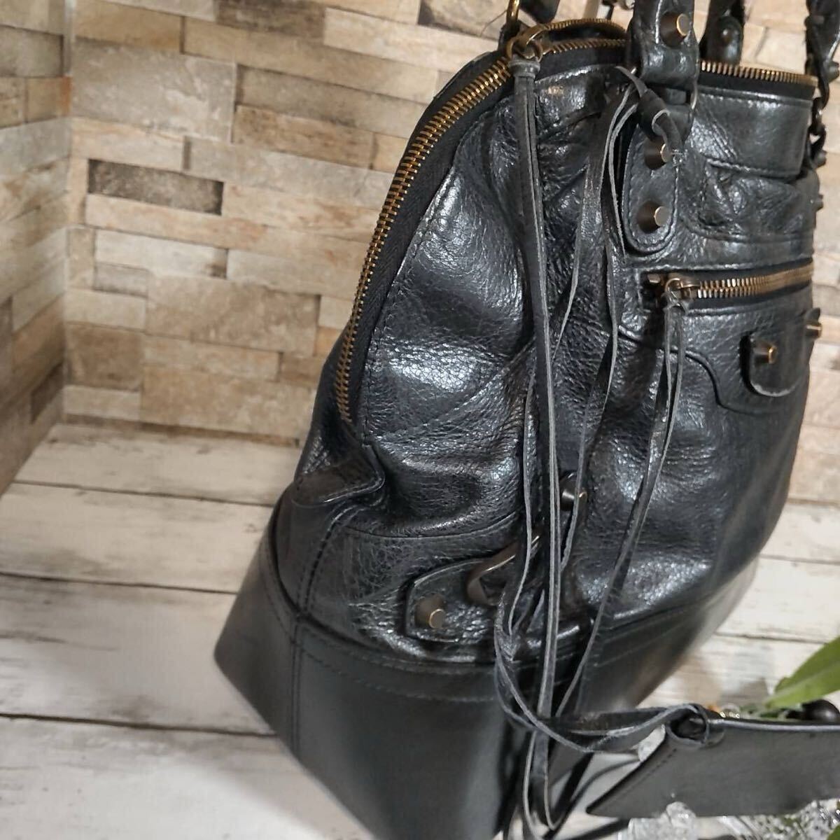 1円【至高の逸品】BALENCIAGA バレンシアガ 2way ハンドバッグ 1円【至高の逸品】BALENCIAGA バレンシアガ 2way ハンドバッグ