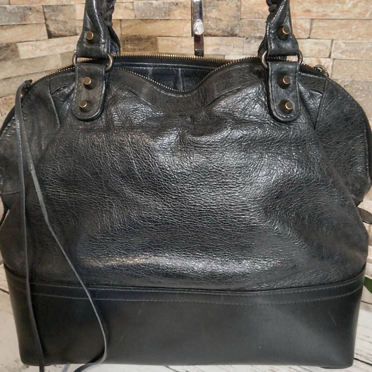 1円【至高の逸品】BALENCIAGA バレンシアガ 2way ハンドバッグ 1円【至高の逸品】BALENCIAGA バレンシアガ 2way ハンドバッグ