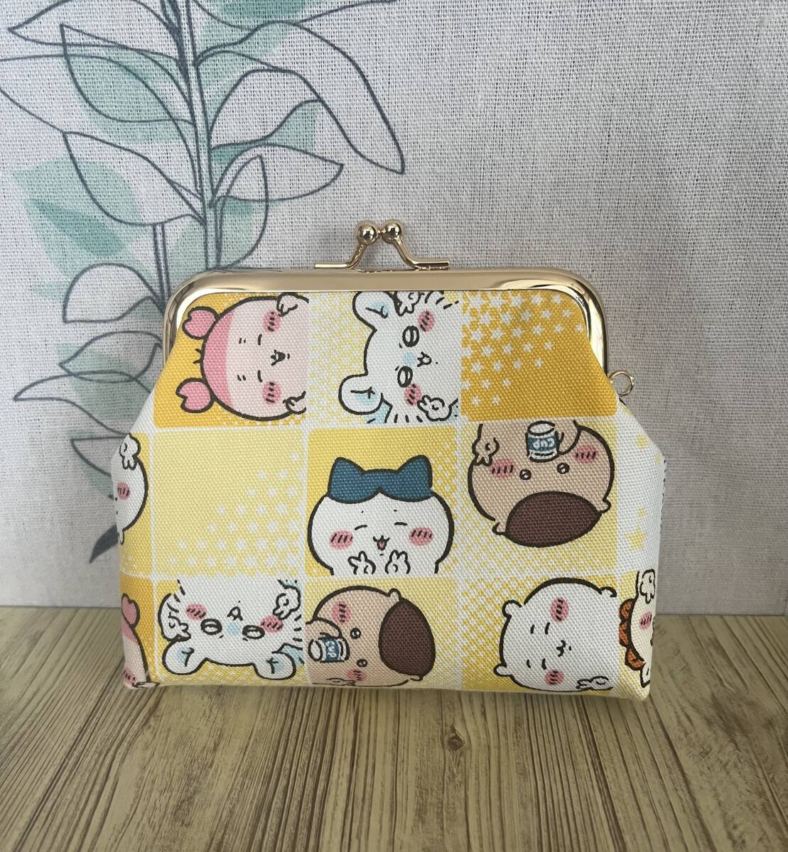 がま口財布 がま口ポーチ ハンドメイド 猫 ② - メルカリ
