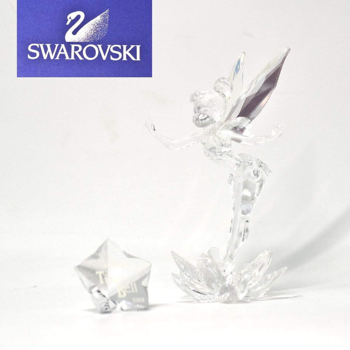 8-9670)SWAROVSKI/DISNEY ティンカーベル 高さ12㎝ 箱/外箱付 8-9670)SWAROVSKI/DISNEY ティンカーベル 高さ12㎝ 箱/外箱付