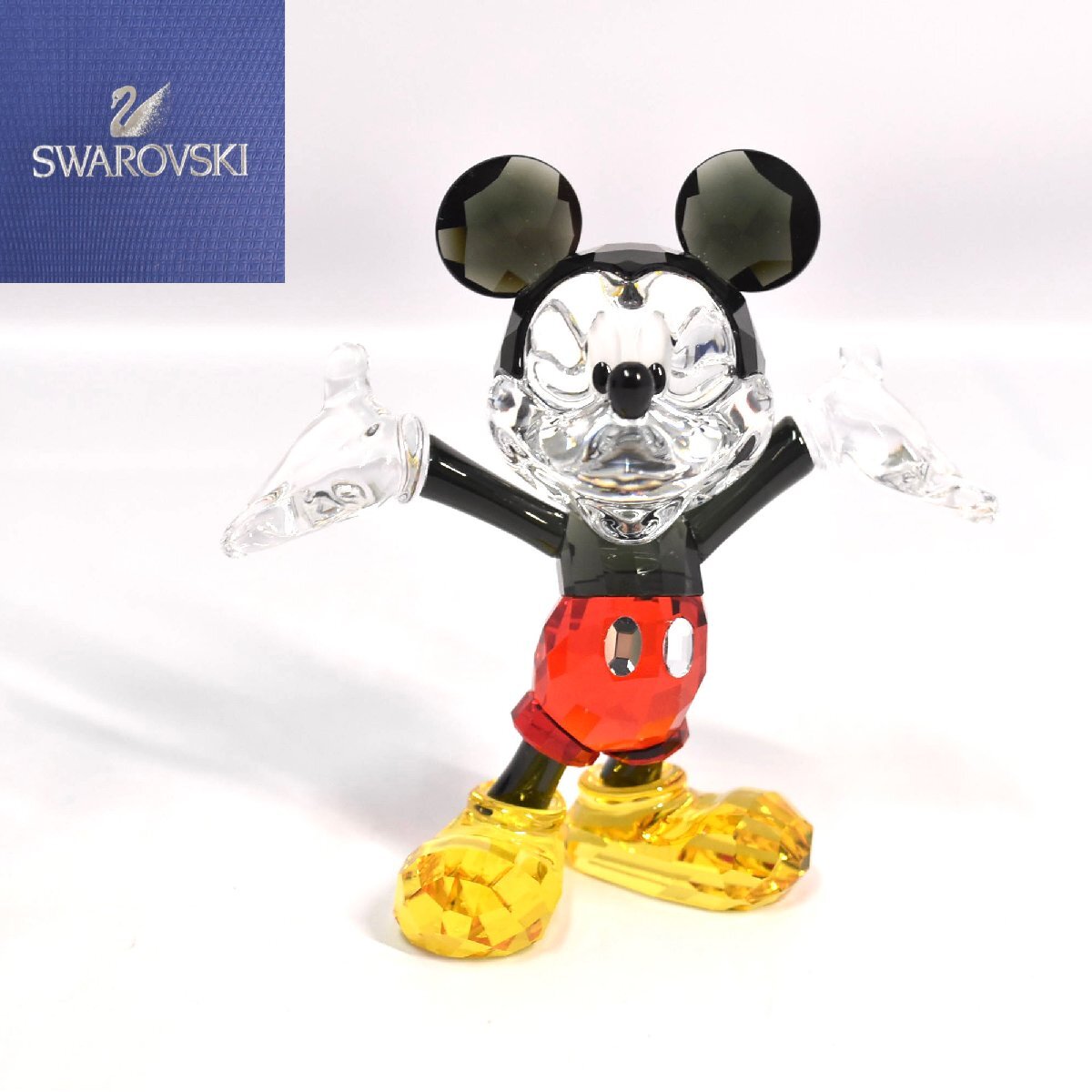 11-13609)SWAROVSKI スワロフスキー ミッキー マウス 高さ10.5cm 11-13609)SWAROVSKI スワロフスキー ミッキー マウス 高さ10.5cm