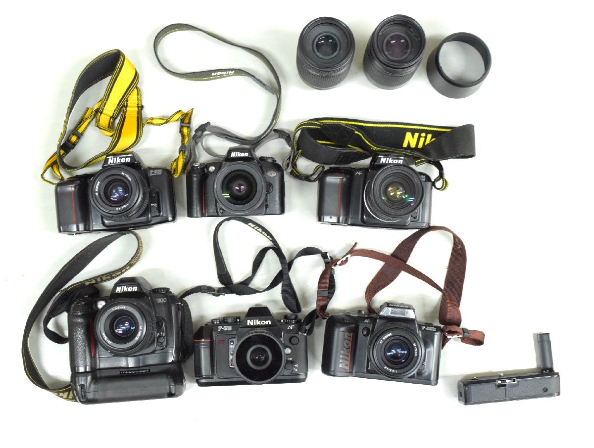 1-7739)計8点 Nikon ニコン 一眼レフ フィルムカメラ オート 1-7739)計8点 Nikon ニコン 一眼レフ フィルムカメラ オート