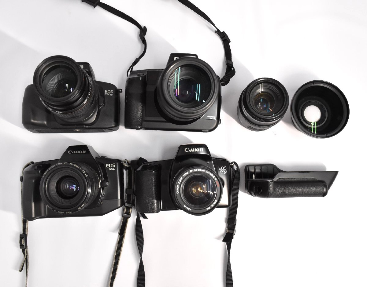 1-2962)計7点 Canon キャノン 一眼レフ フィルムカメラ EOS 1-2962)計7点 Canon キャノン 一眼レフ フィルムカメラ EOS