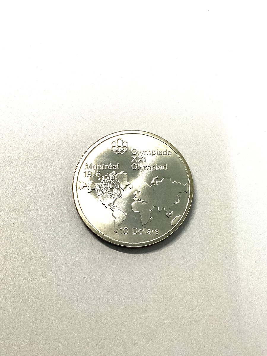 1-7825)1976年 モントリオール オリンピック 10ドル銀貨 五輪