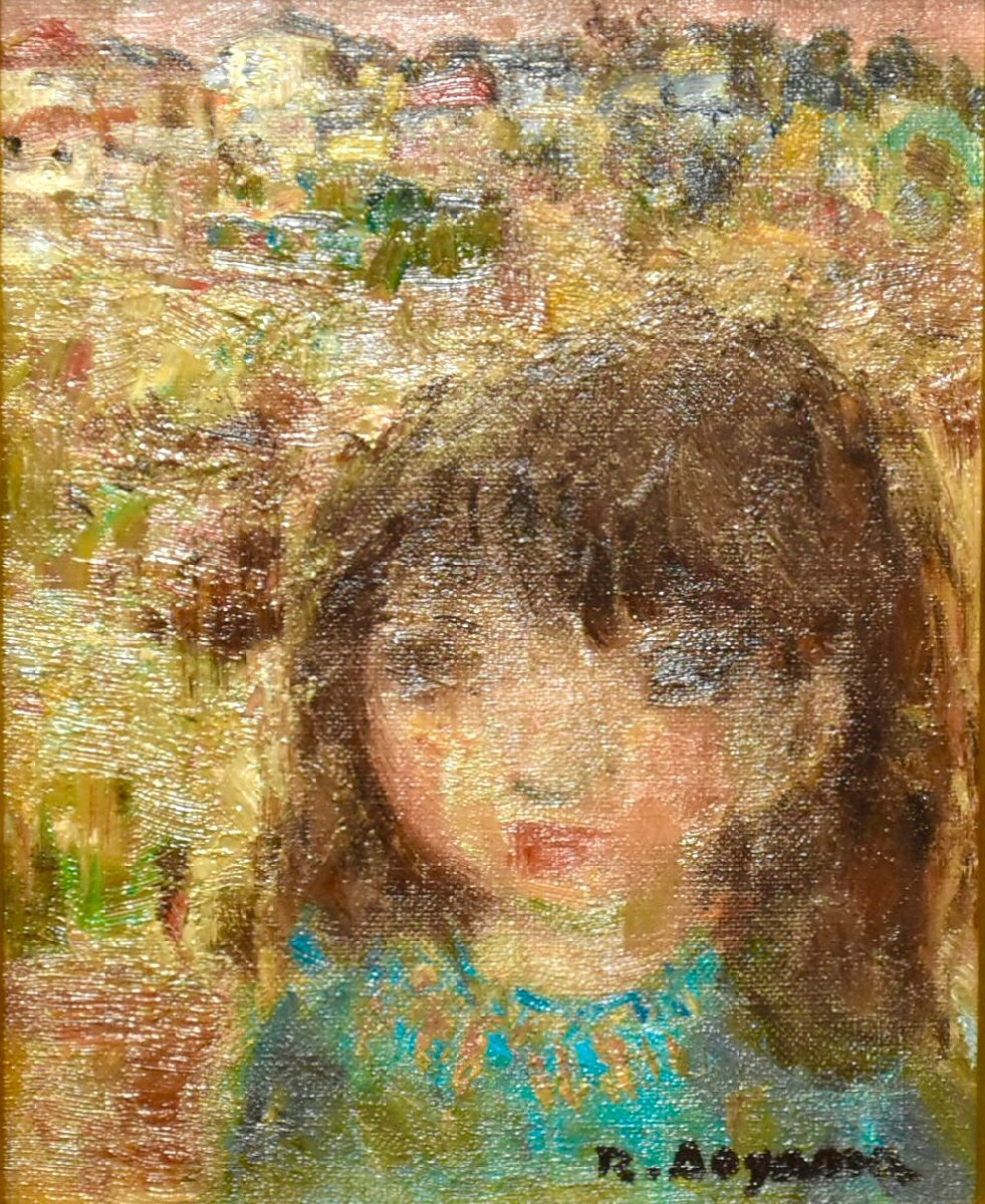 1-5811)青山龍水 人物 少女 3号 油彩 油画 油絵 肉筆 原画 直筆 1-5811)青山龍水 人物 少女 3号 油彩 油画 油絵 肉筆 原画 直筆