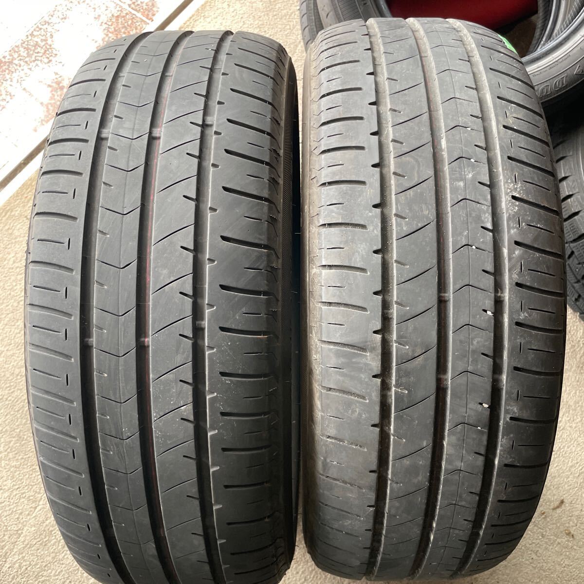 BRIDGESTONE ECOPIA NH100RV 215/55R17 中古夏2本 送料無料 2019 BRIDGESTONE ECOPIA NH100RV 215/55R17 中古夏2本 送料無料 2019