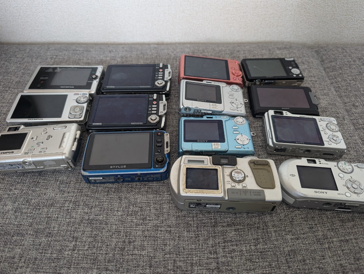 ジャンク品 60台 デジタルカメラ SONY CASIO Canon Nikon ジャンク品 60台 デジタルカメラ SONY CASIO Canon Nikon