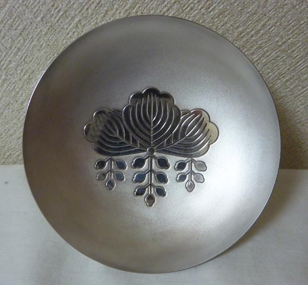 □銀盃 銀杯 内閣総理大臣 贈 桐箱付き 約177g 日本国旗 SILVER □銀盃 銀杯 内閣総理大臣 贈 桐箱付き 約177g 日本国旗 SILVER