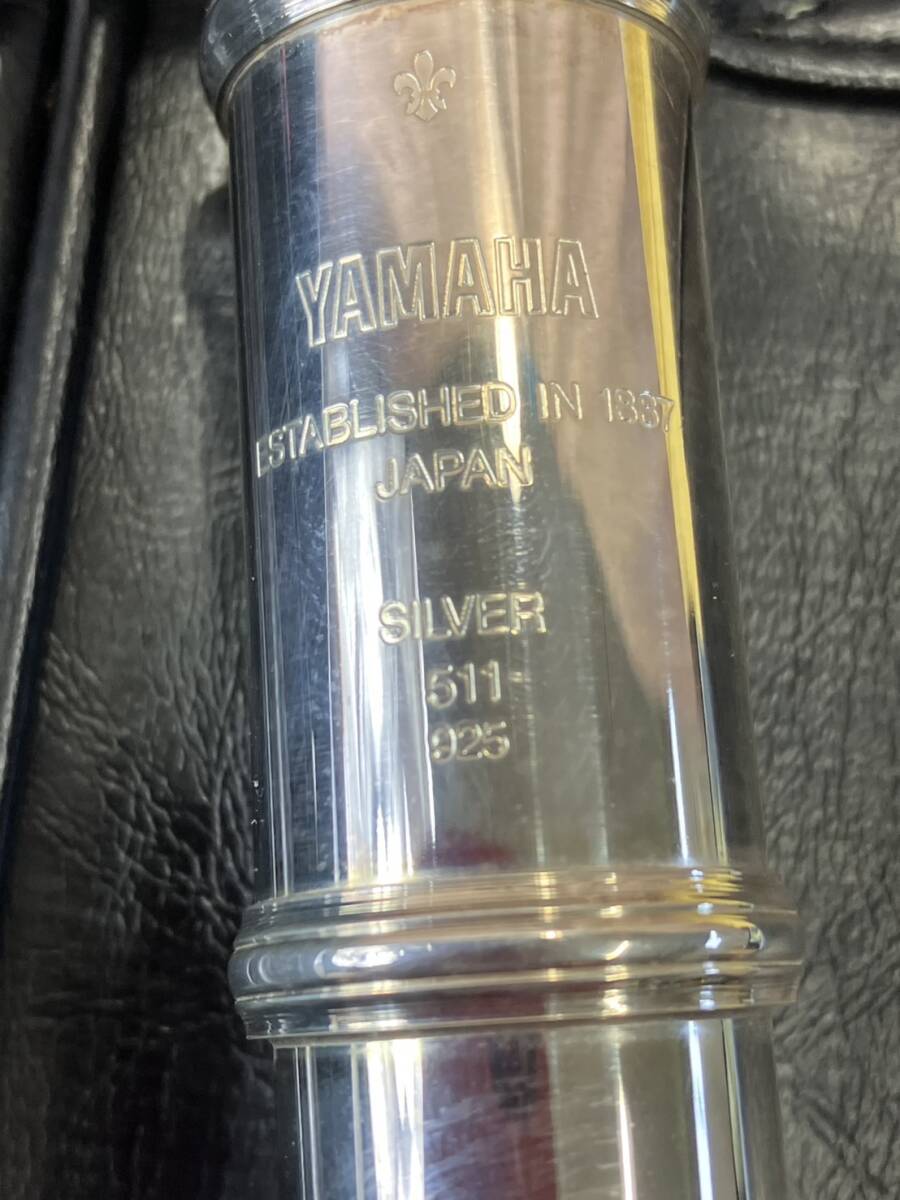 YAMAHA ESTABLISHED IN 1887 SILVER 511-925 フルート シルバー YAMAHA ESTABLISHED IN 1887 SILVER 511-925 フルート シルバー