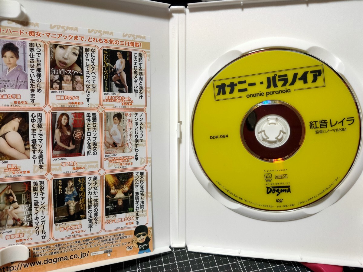 116J☆送料無料☆ほぼ未使用品 オナニー?パラノイア 紅音レイラ 先輩や后輩をオカズにレイラのノンストップ妄想オナニー