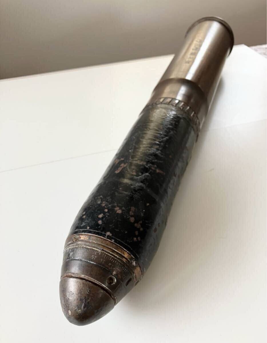 日本軍 旧日本軍 陸軍 満州事変記念 砲弾型記念品 残存薬莢付 日本軍 旧日本軍 陸軍 満州事変記念 砲弾型記念品 残存薬莢付