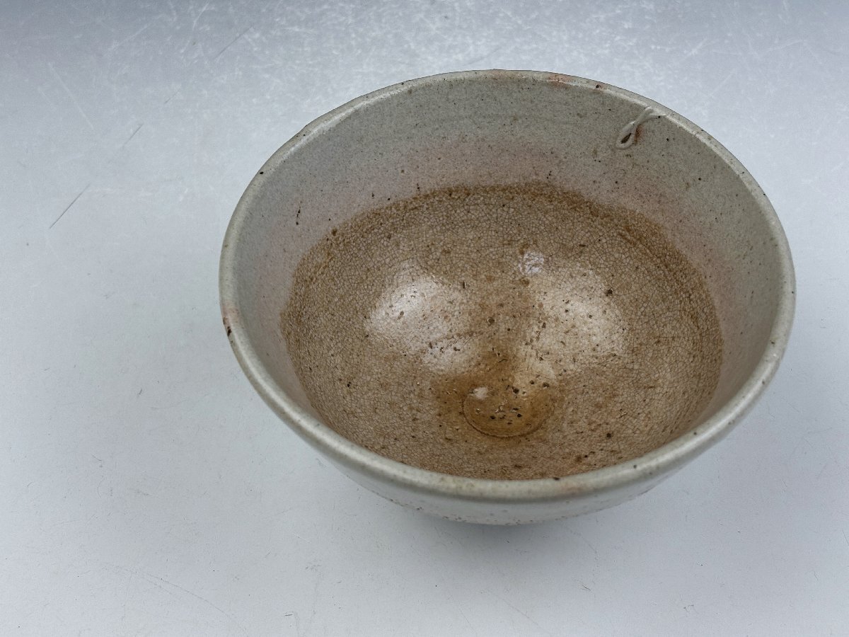 時代物 李朝 梅花皮 井戸茶碗 高麗茶碗 抹茶碗 無傷 茶器 茶道具 時代物 李朝 梅花皮 井戸茶碗 高麗茶碗 抹茶碗 無傷 茶器 茶道具