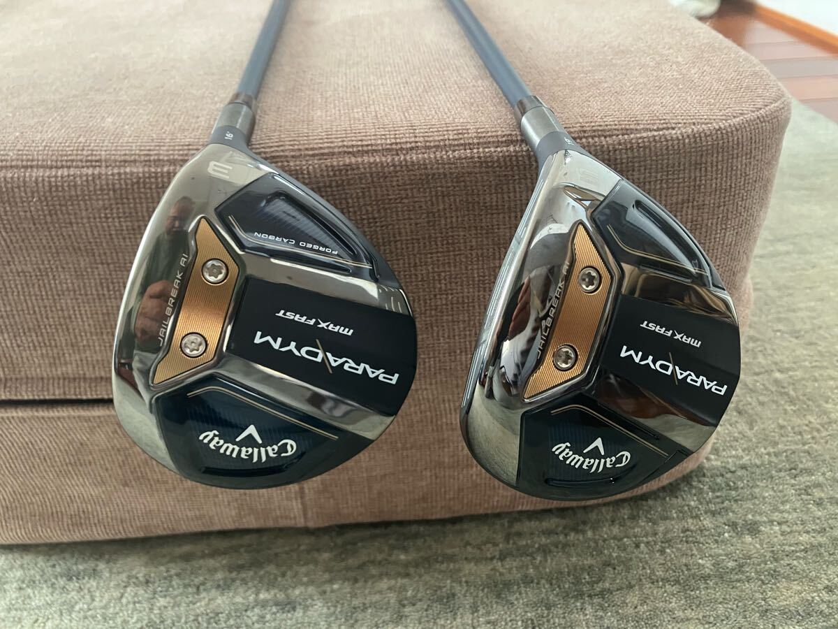 キャロウェイ Callaway パラダイム MAX FAST 3W 、5W、2本セット キャロウェイ Callaway パラダイム MAX FAST 3W 、5W、2本セット