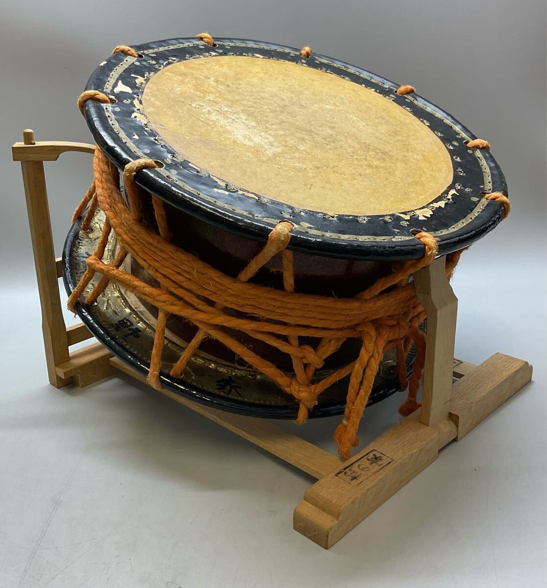 N8 締太鼓 太鼓 和太鼓 和楽器 打楽器 古美術 芸能 骨董 時代物 N8 締太鼓 太鼓 和太鼓 和楽器 打楽器 古美術 芸能 骨董 時代物