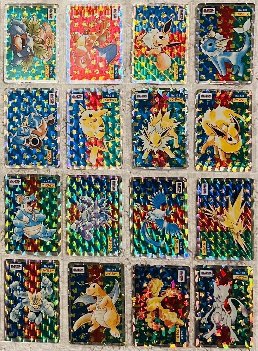 Complete Set】Pokemon Topsun Holo 16cards ポケモンカード Complete Set】Pokemon Topsun Holo 16cards ポケモンカード