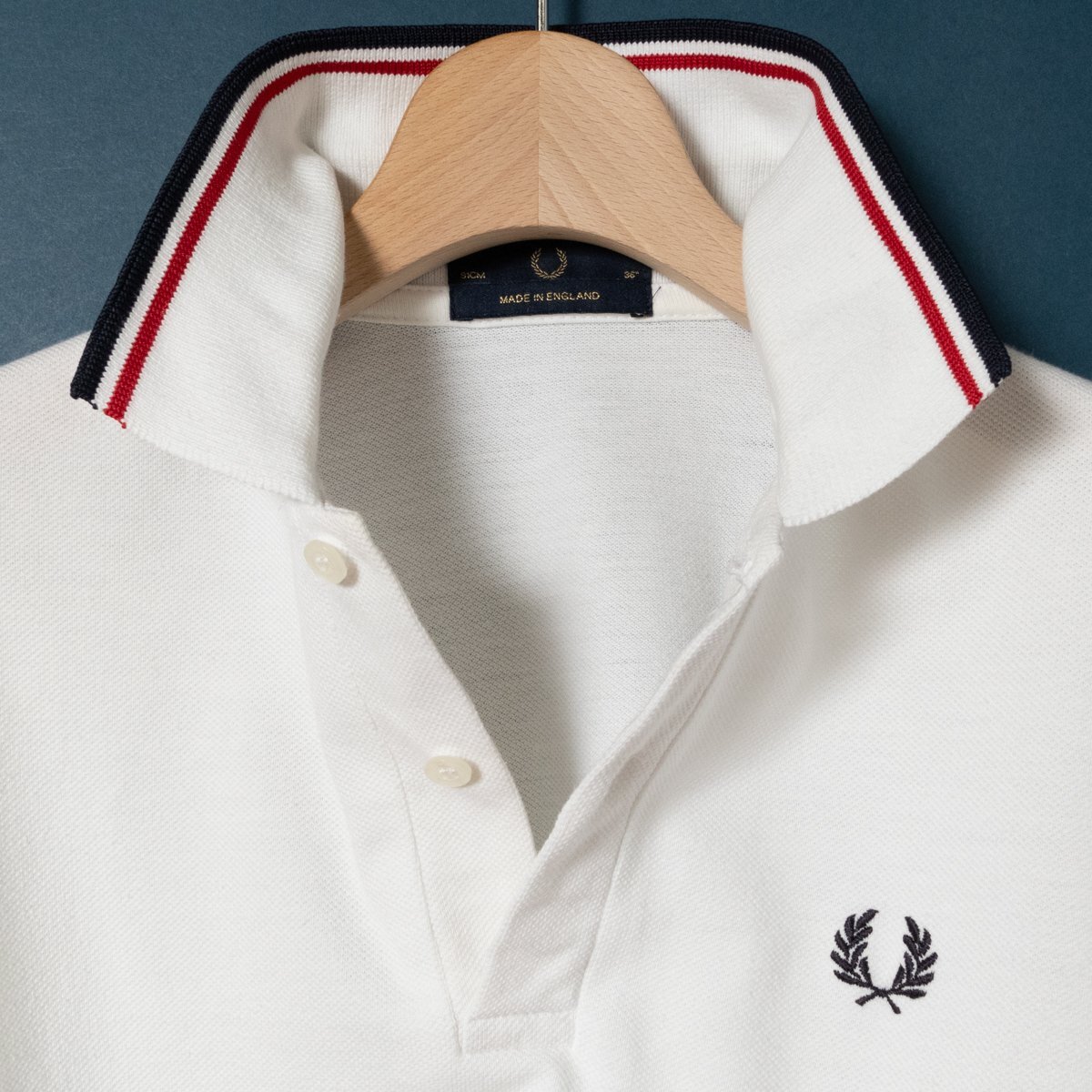 メール便◯ FRED PERRY フレッドペリー ポロシャツ ホワイト 白 メール便◯ FRED PERRY フレッドペリー ポロシャツ ホワイト 白