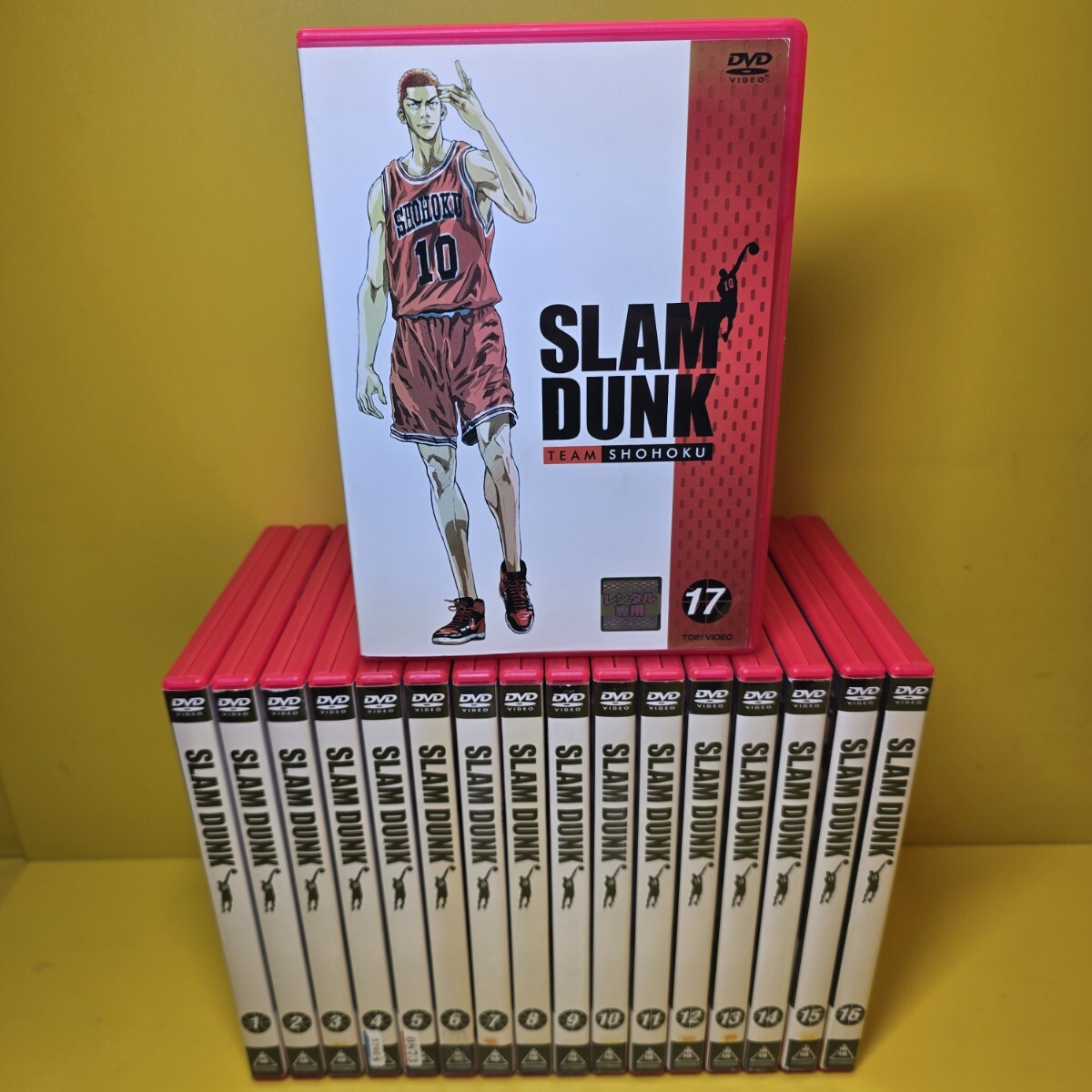 新品ケース交換済み TVアニメ スラムダンク DVD全17巻|Yahoo 新品ケース交換済み TVアニメ スラムダンク DVD全17巻|Yahoo