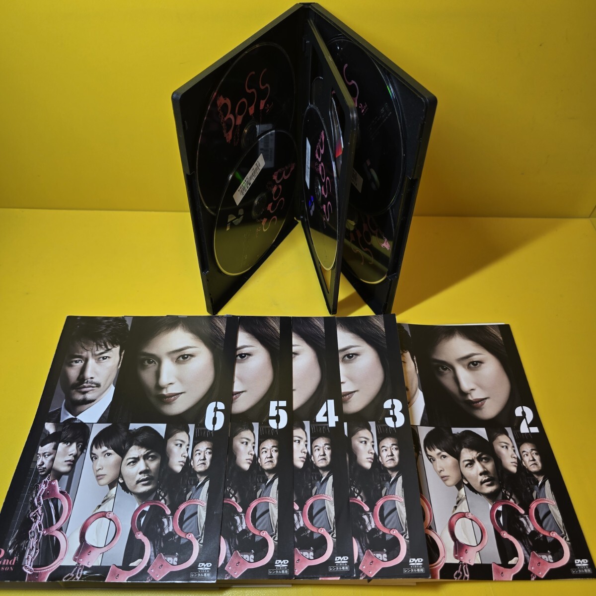 新品ケース 交換済み BOSS ボス 1st season+2nd SEASON DVD 全 新品ケース 交換済み BOSS ボス 1st season+2nd SEASON DVD 全