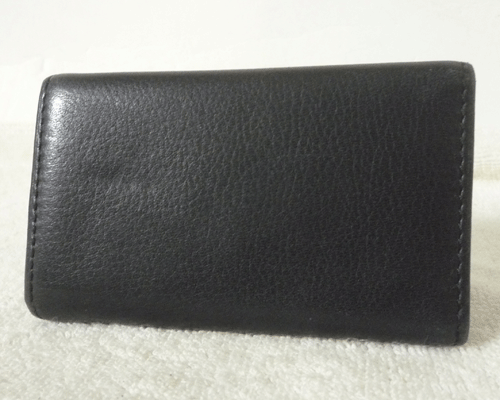 カルバンクライン　Calvin Klein　レザー　ブラック　黒　６連　キーケース
