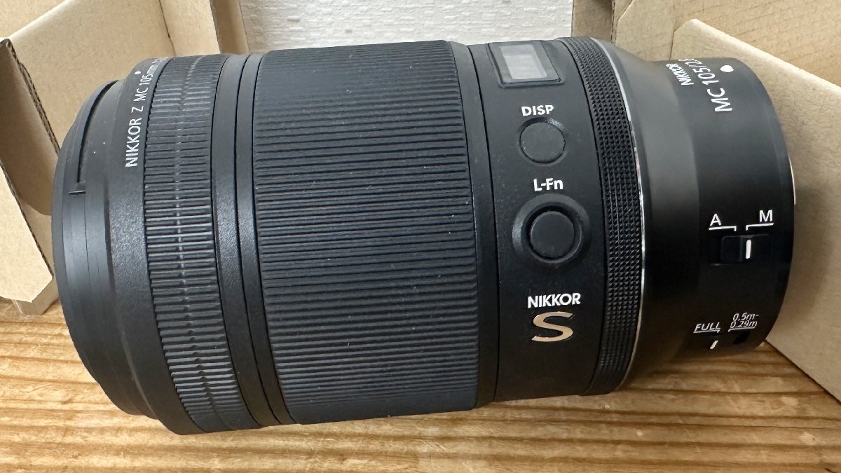 質屋】中古品 美品 Nikon ニコン NIKKOR Z MC 105mm f/2.8 VR S 質屋】中古品 美品 Nikon ニコン NIKKOR Z MC 105mm f/2.8 VR S