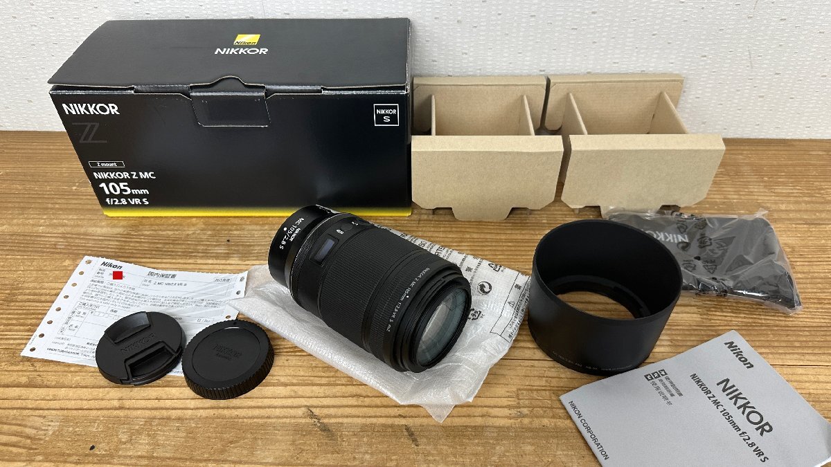 質屋】中古品 美品 Nikon ニコン NIKKOR Z MC 105mm f/2.8 VR S 質屋】中古品 美品 Nikon ニコン NIKKOR Z MC 105mm f/2.8 VR S