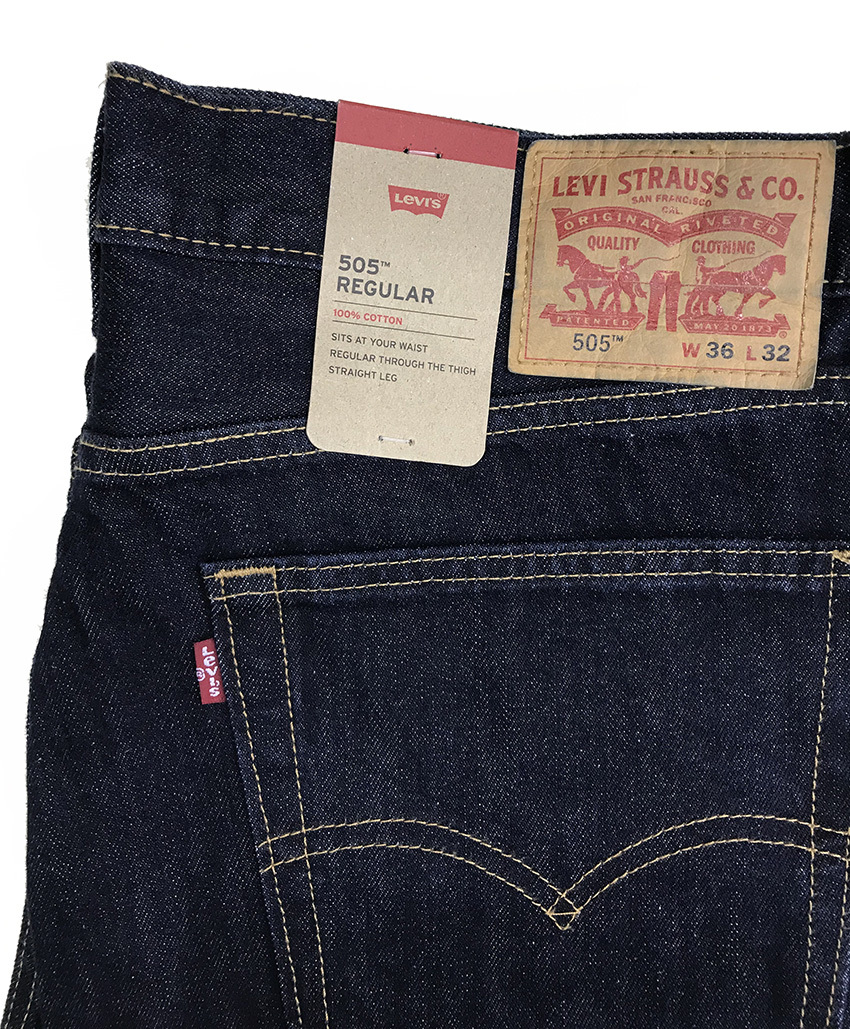 新品タグ付き□Levisリーバイス□505 レギュラーREGULARフィット 新品タグ付き□Levisリーバイス□505 レギュラーREGULARフィット