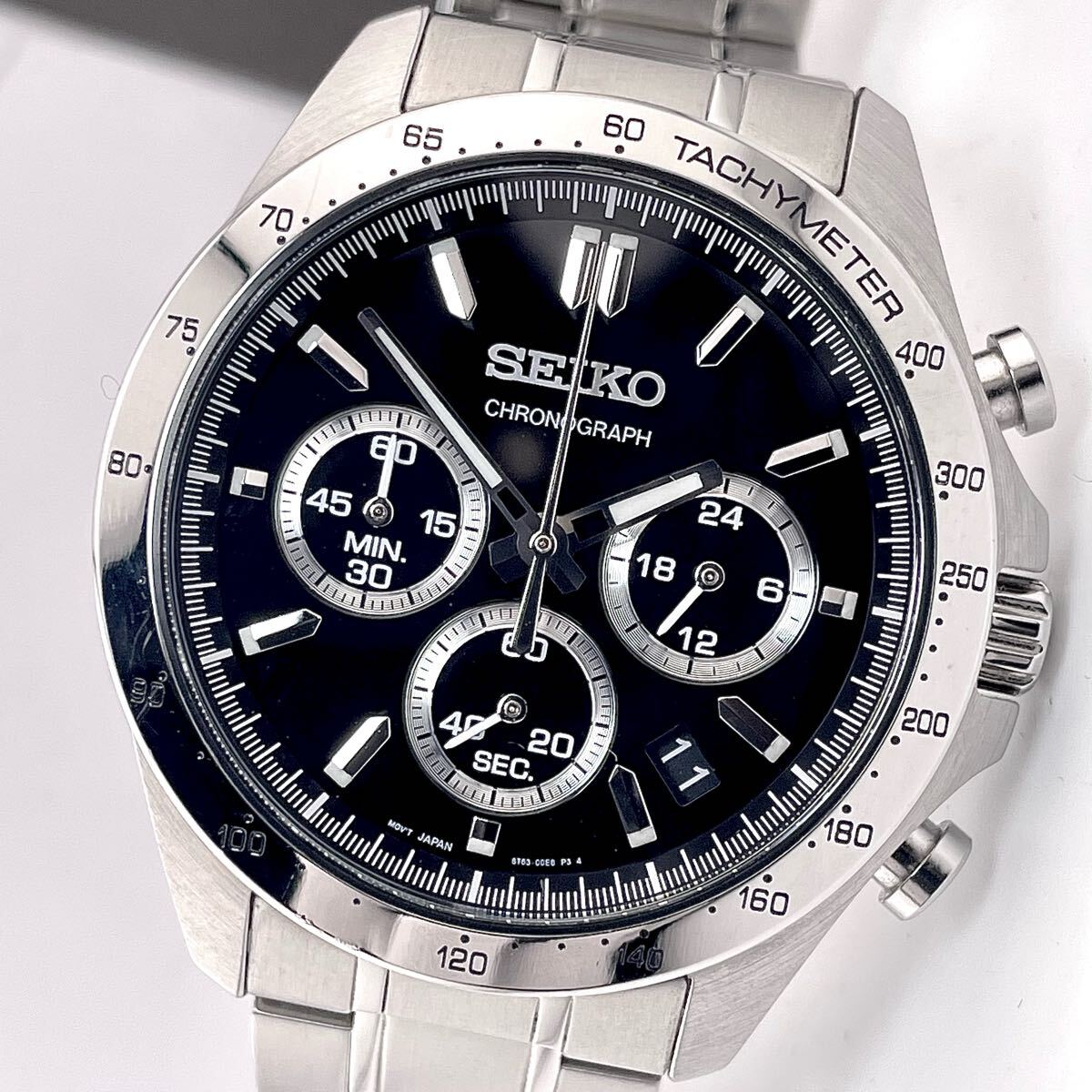 定番のお歳暮&冬ギフトの商品をすべ 稼働】SEIKO/セイコー chronograph/クロノグラフ タキメーター その他