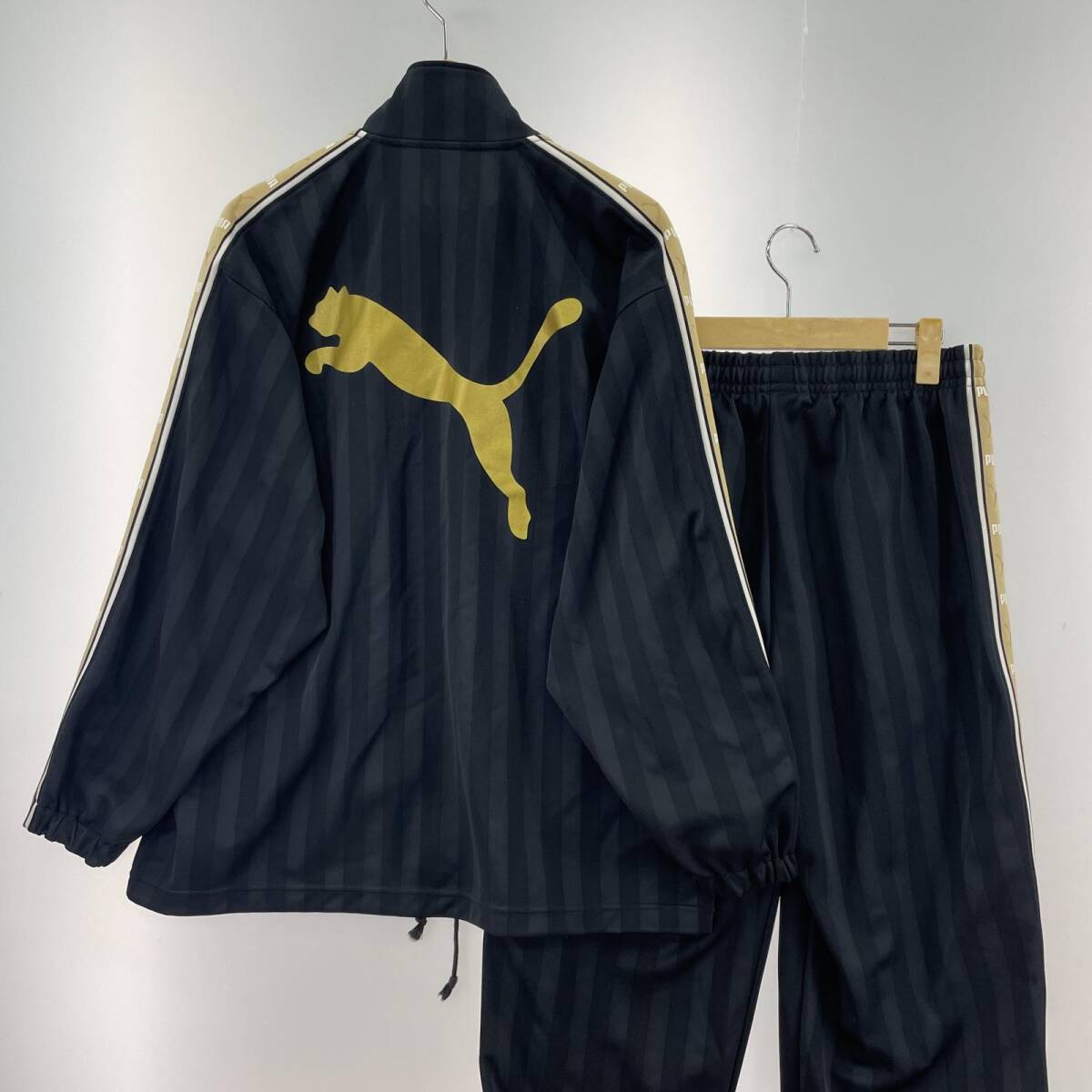 PUMA プーマ プリント サイドライン ジャージ セットアップ size PUMA プーマ プリント サイドライン ジャージ セットアップ size
