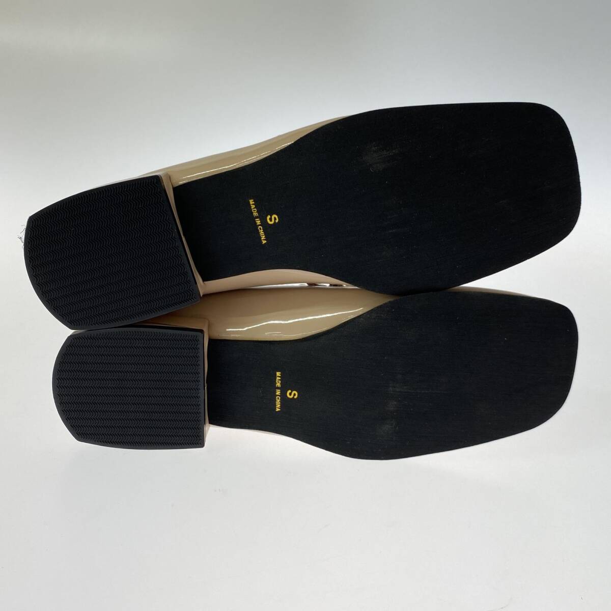 minia Mini a эмаль жемчуг Loafer sizeS/ бежевый 