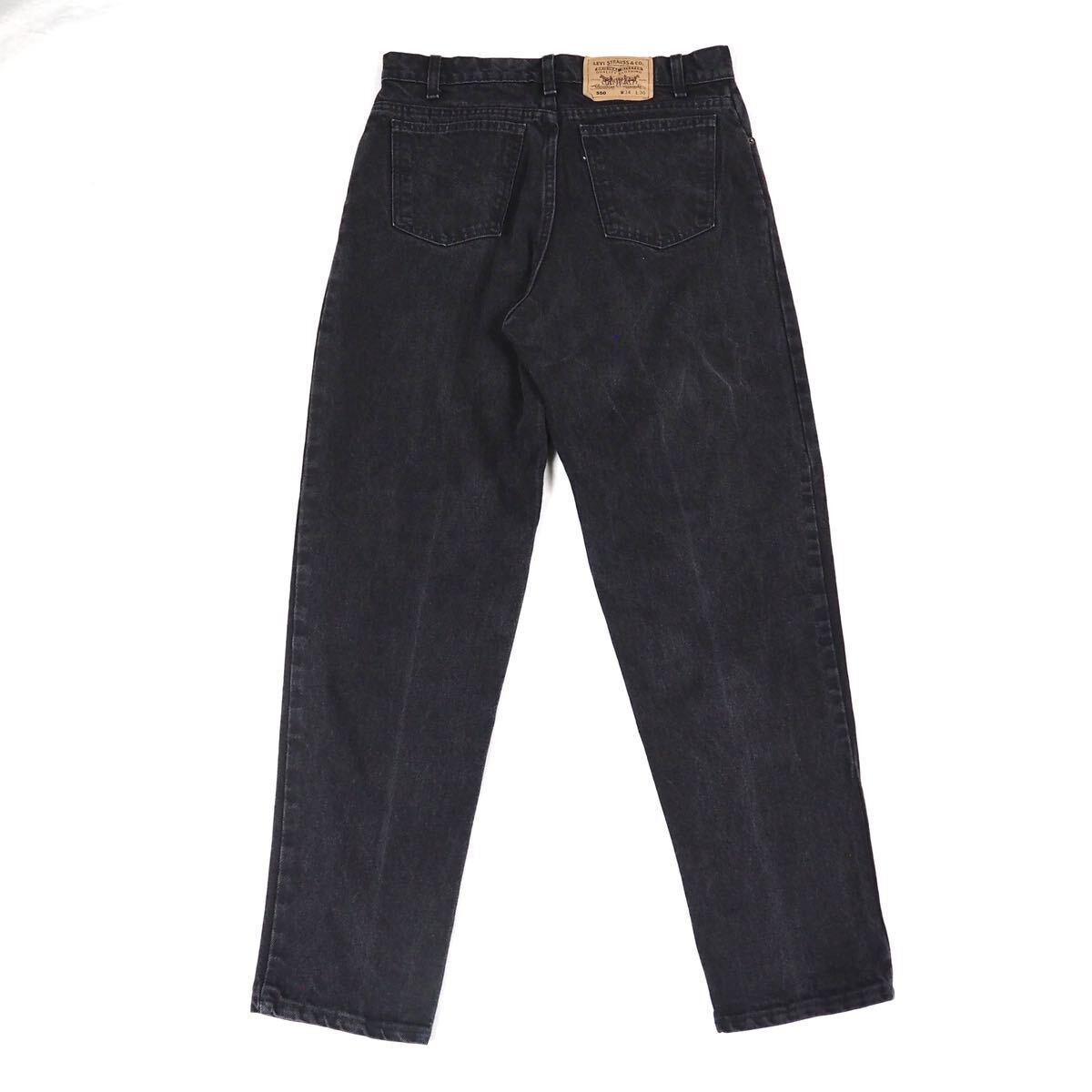 希少 黒タブ ヴィンテージ 90s Levi's 550 black denim pants