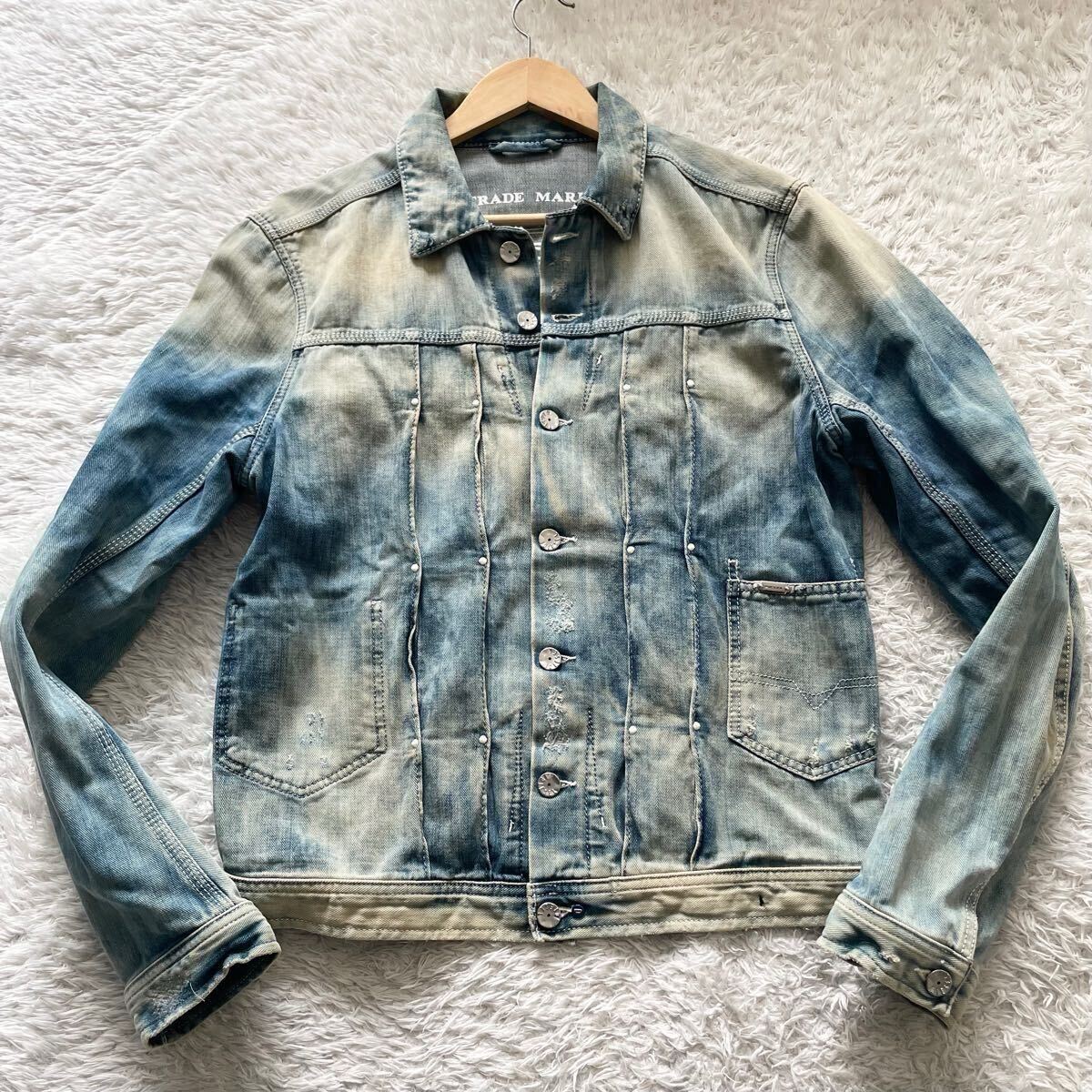美品 Lサイズ DIESEL ディーゼル Gジャン デニムジャケット 美品 Lサイズ DIESEL ディーゼル Gジャン デニムジャケット
