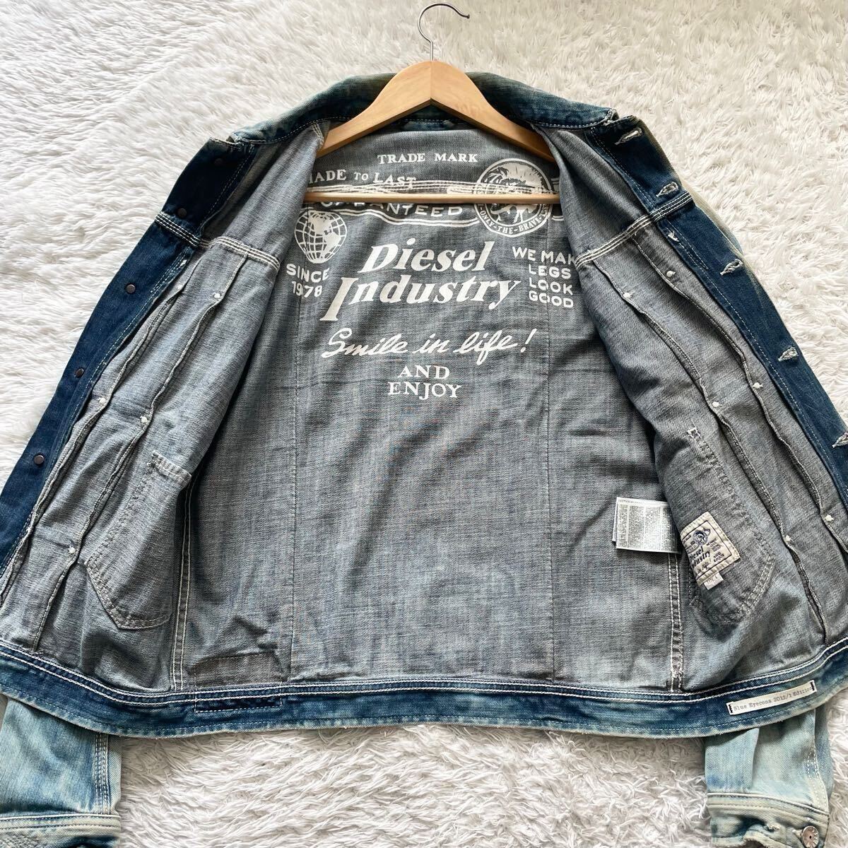 美品 Lサイズ DIESEL ディーゼル Gジャン デニムジャケット 美品 Lサイズ DIESEL ディーゼル Gジャン デニムジャケット