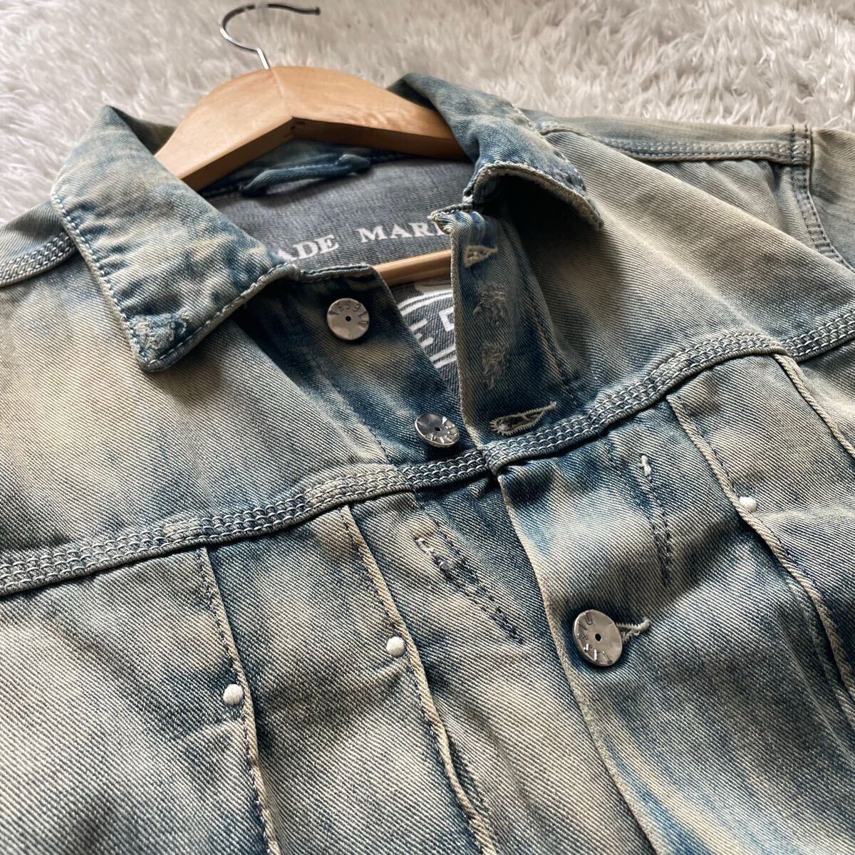 美品 Lサイズ DIESEL ディーゼル Gジャン デニムジャケット 美品 Lサイズ DIESEL ディーゼル Gジャン デニムジャケット