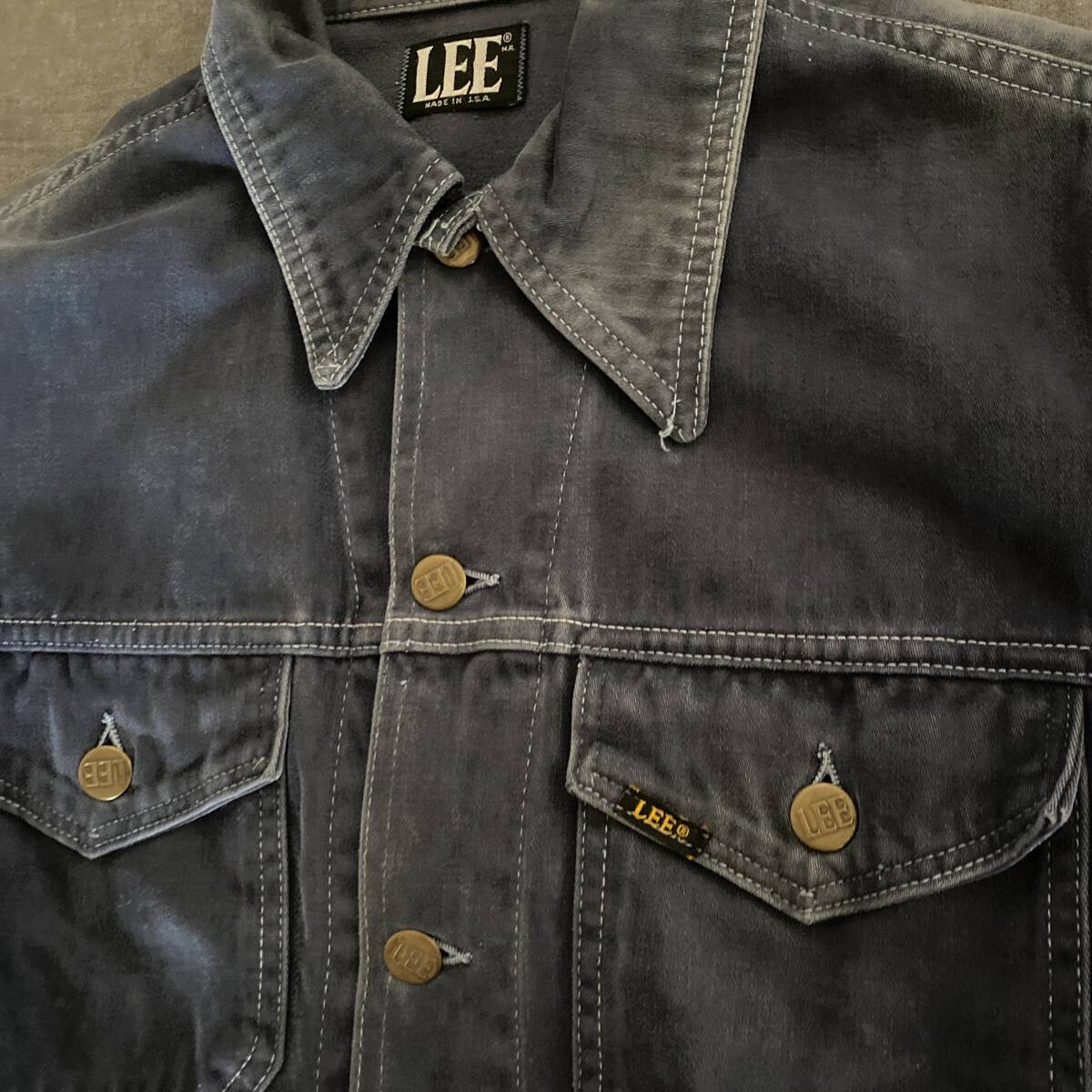 Lee 70s コットン モールスキンジャケット セカンドタイプ 507XX Lee 70s コットン モールスキンジャケット セカンドタイプ 507XX