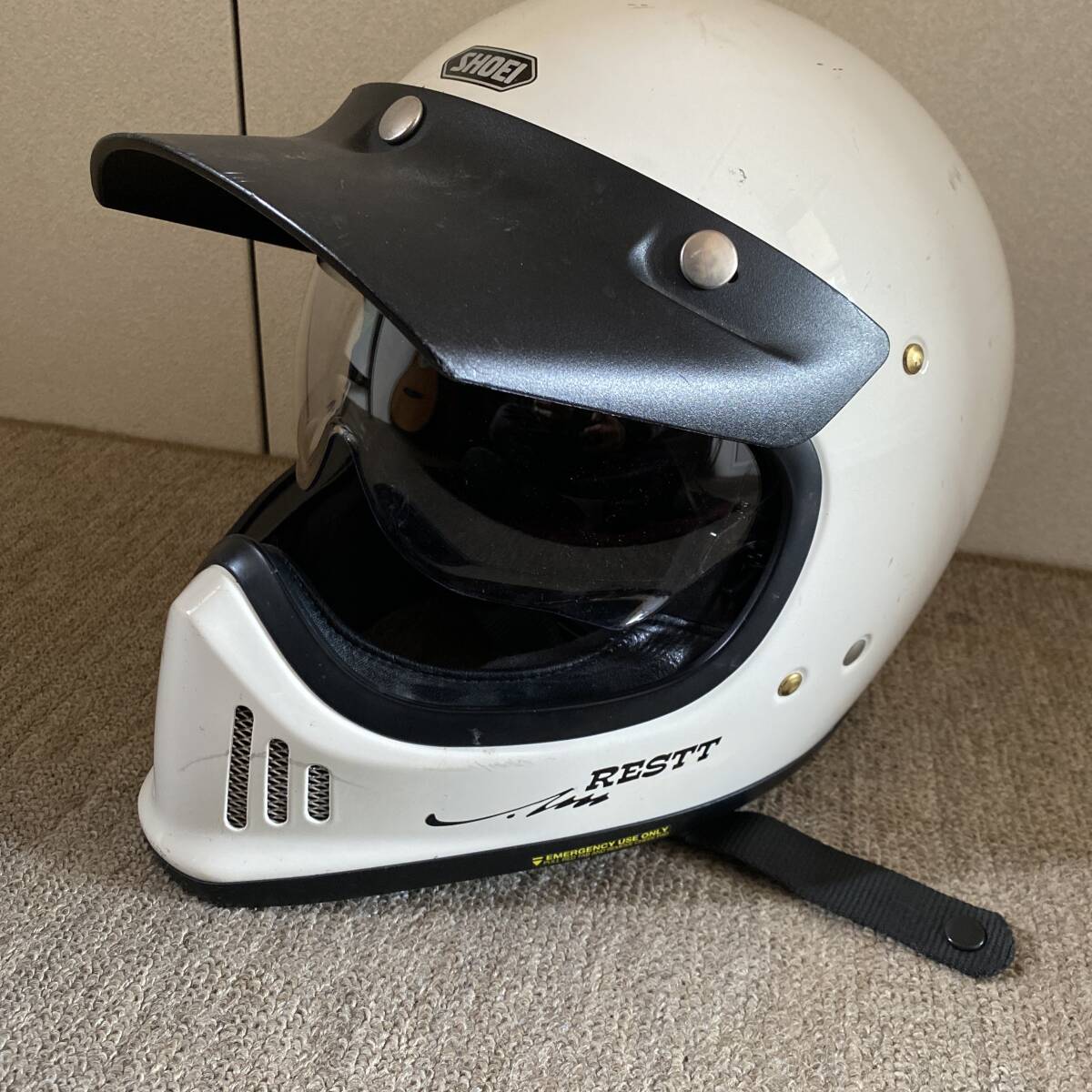 SHOEI EX-ZERO ホワイト 57cm Mサイズ ショウエイ ヘルメット SHOEI EX-ZERO ホワイト 57cm Mサイズ ショウエイ ヘルメット