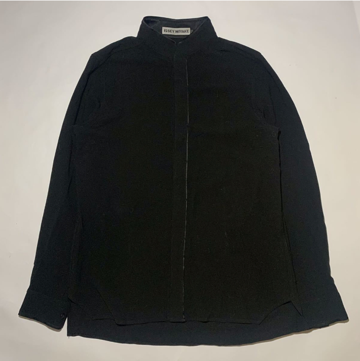96ss issey Miyake シャツ ハイネック イッセイミヤケ 90s 96ss issey Miyake シャツ ハイネック イッセイミヤケ 90s
